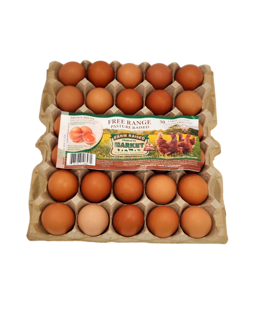 30 Large Free Range Eggs