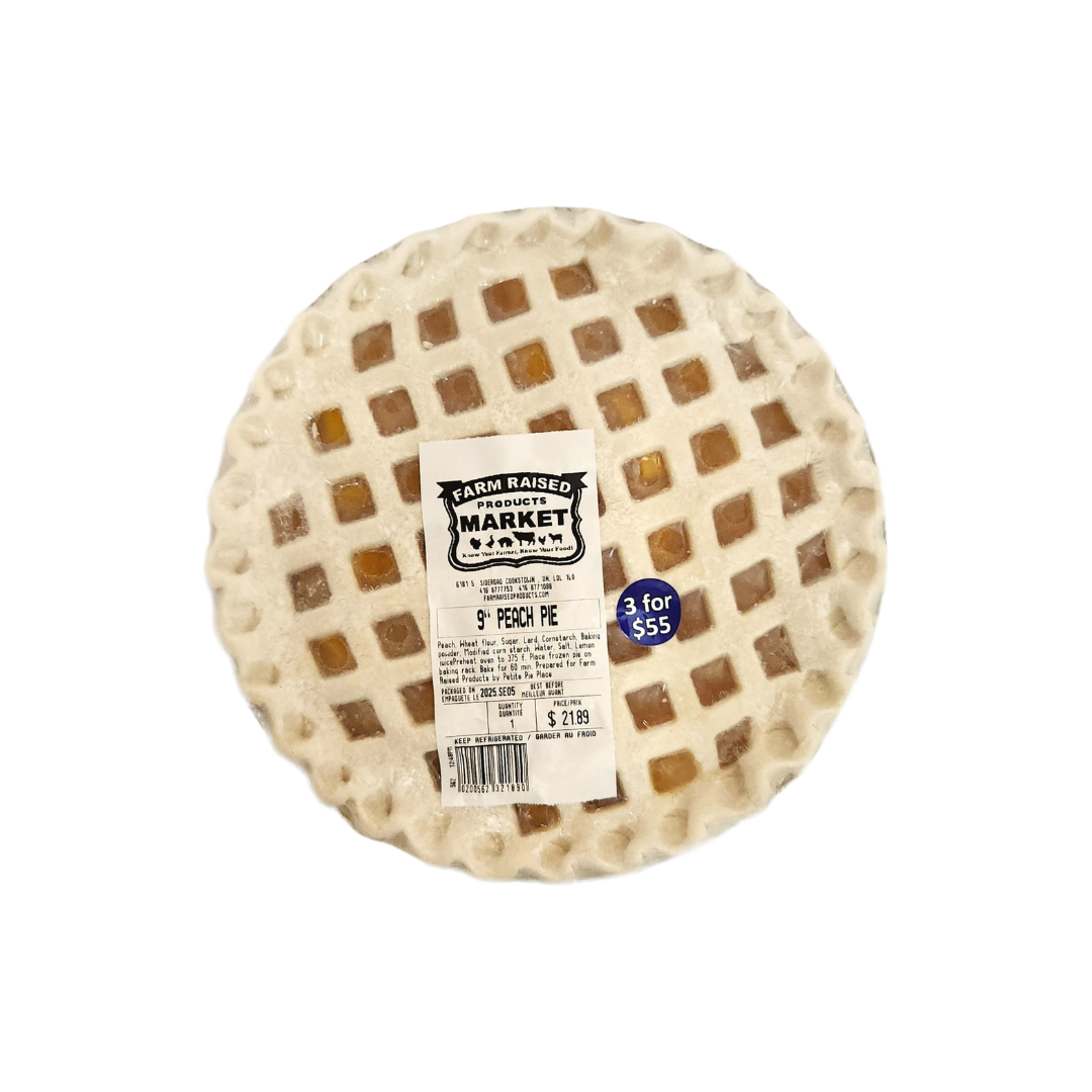 9" Peach Pie