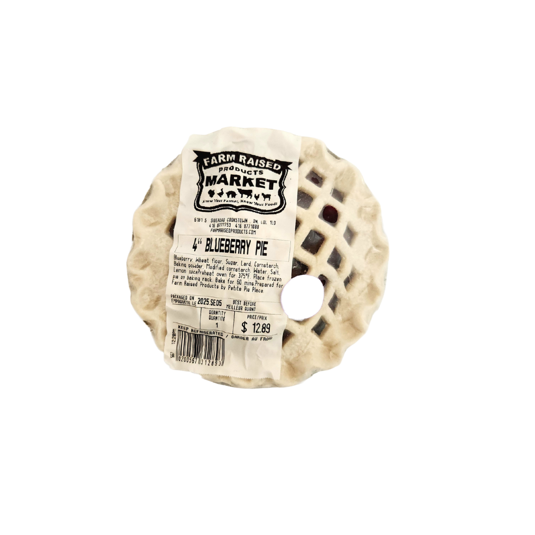 4" Blueberry Pie